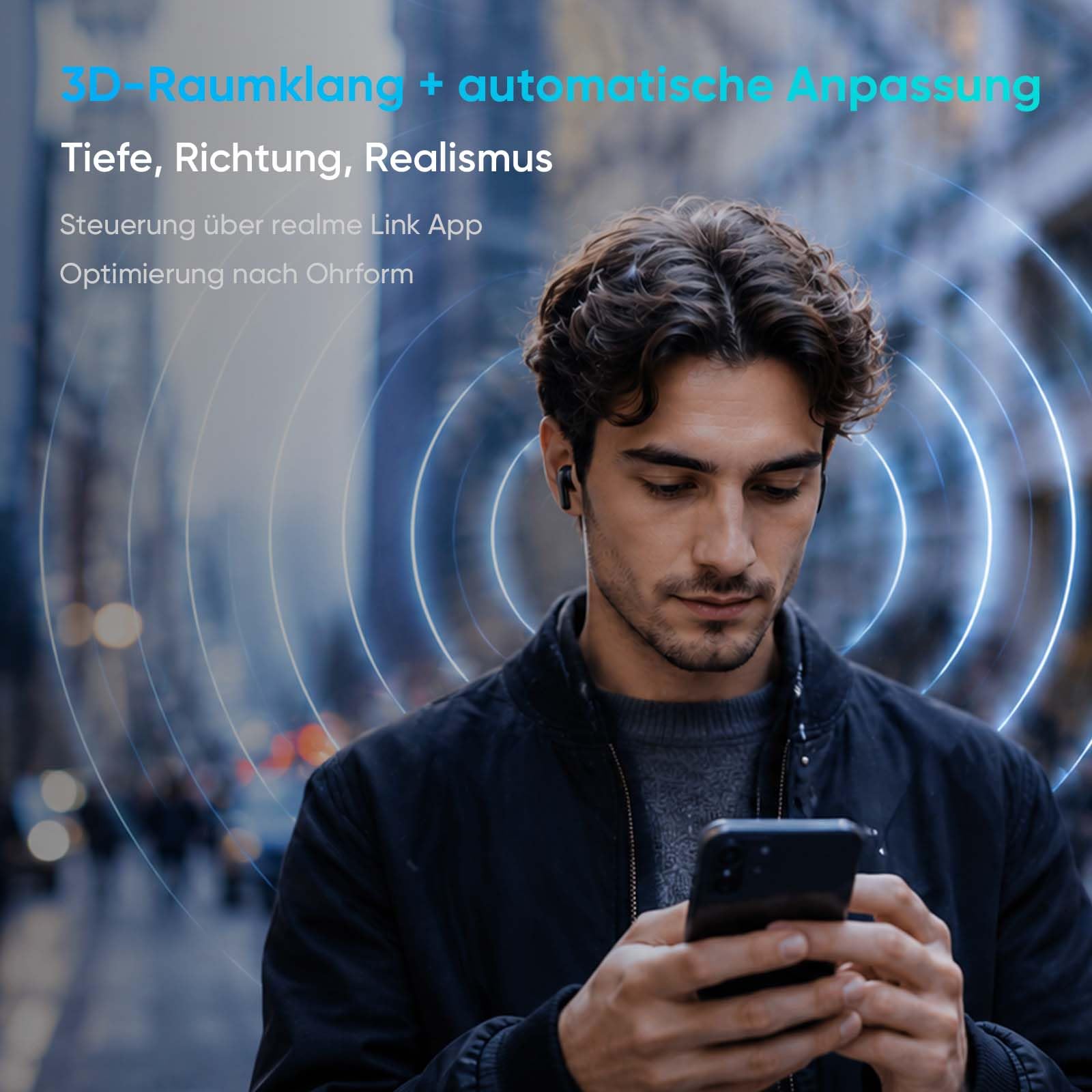 realme Buds Air 8 Pro Bluetooth Kopfhörer, Kopfhörer Kabellos Bluetooth mit 55dB Noise Cancelling, 11mm+6mm Dual DAC Treiber, 50H & LHDC, Hi-Res Audio, Bluetooth 6.1, KI-Anrufreduzierung, IP55, Weiß