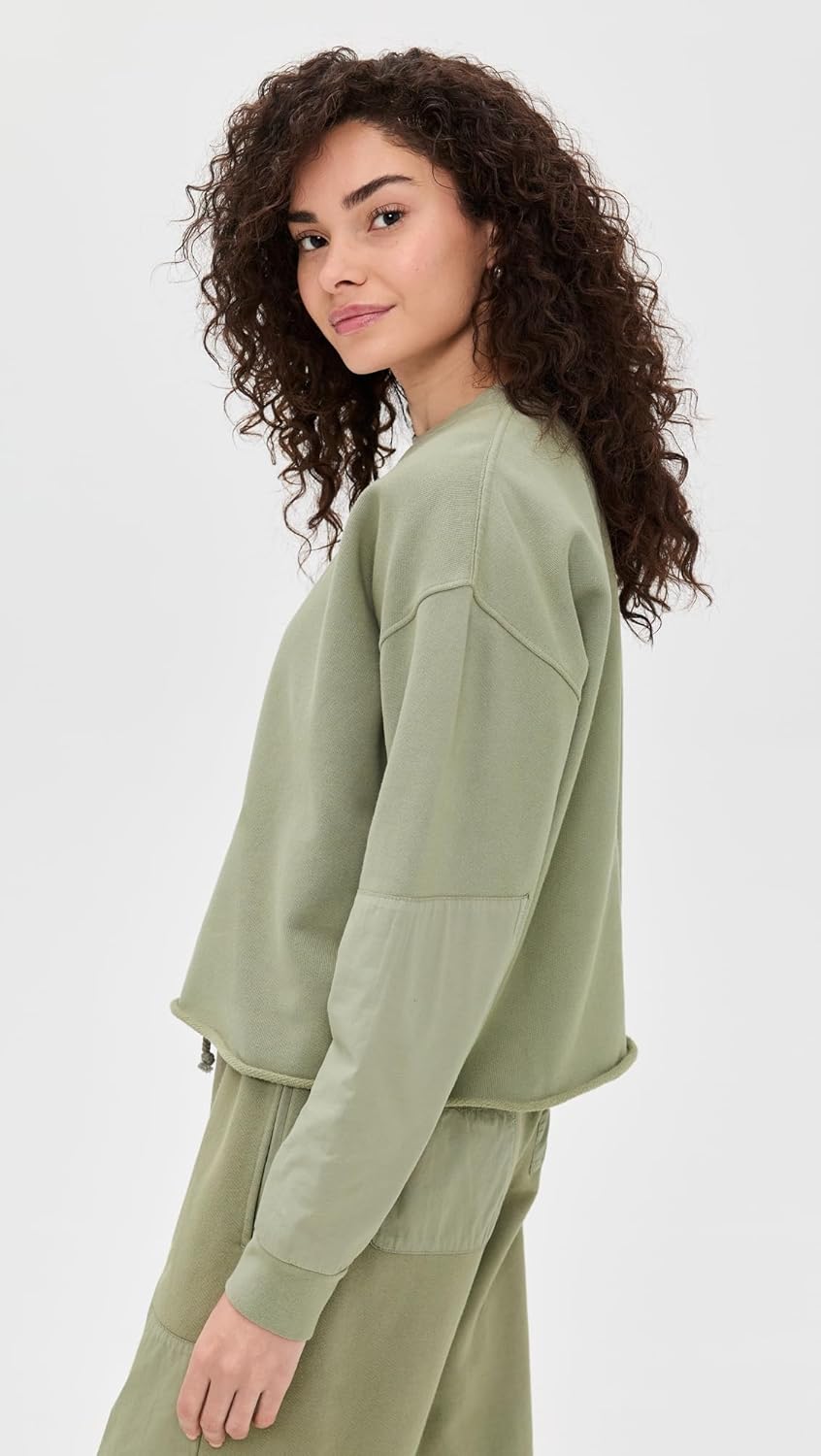 Leset Women's Jamie Patch Crew Neck Sweatshirt - Image 4