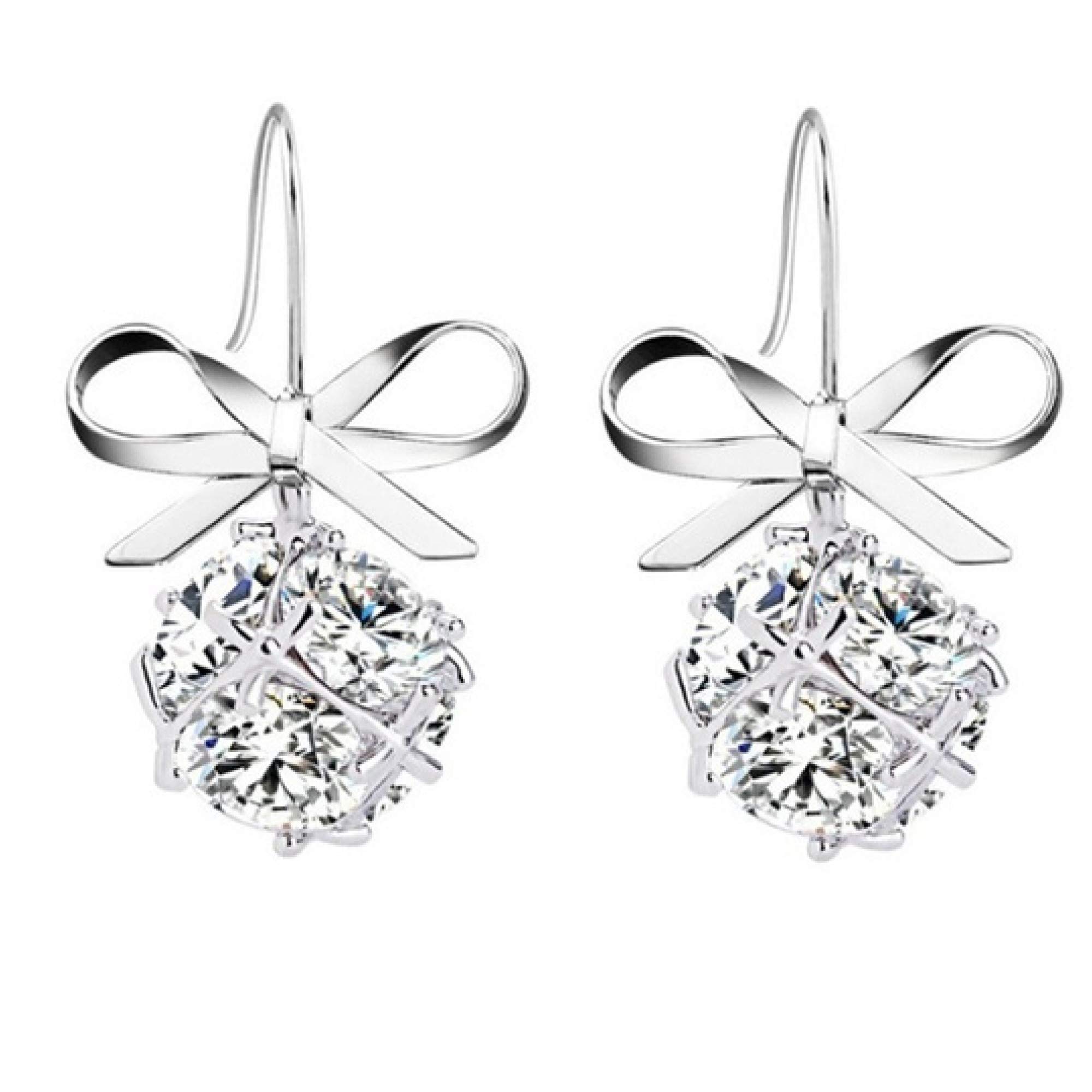 Charming beautiful dangle earrings - Holiday New Year - Sparkle Night