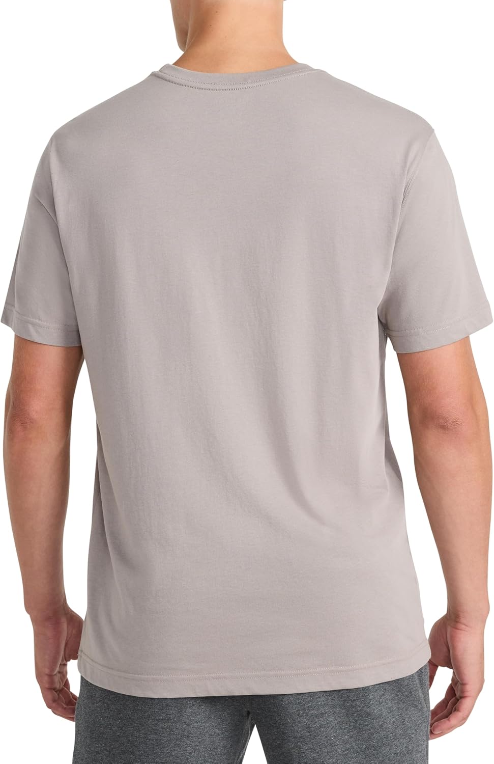 Reebok Mens Short Sleeve Graphic Crewneck T-Shirt, Standard Fit, Lightweight Cotton-Poly Fabric - Image 2