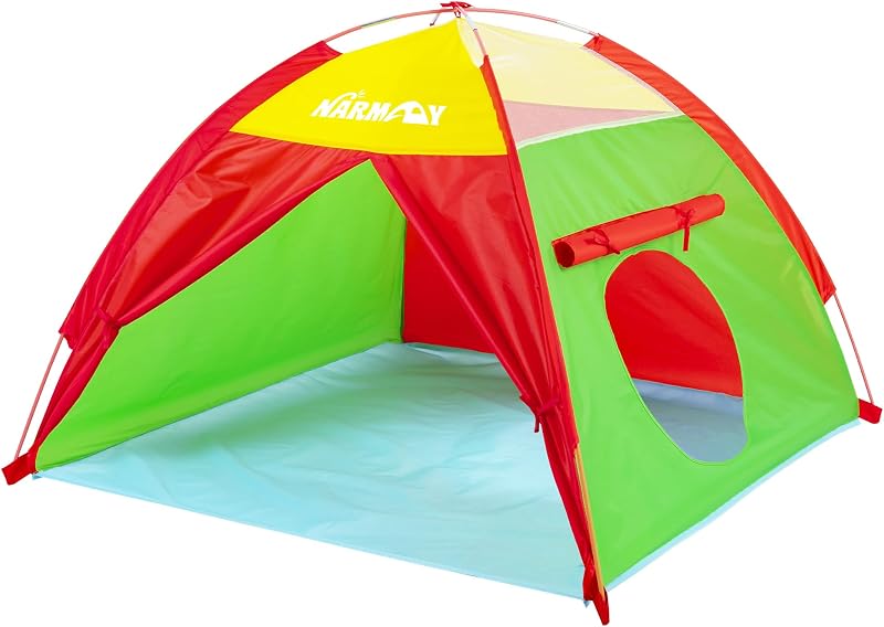Toddler Play Tent - ColorPop Dome Tent for Indoor/Outdoor Fun | 45×45×34 Inch, Playhouse for Boys and Girls, Waterproof Floor, Easy Assembly, Portable with Storage Bag