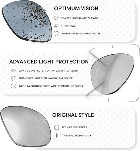 Miniatura 8 de Gucci GG0900S - Gafas de sol no polarizadas con forma geométrica para hombre, incluye kit de gafas de lujo, montura negra con lente gris