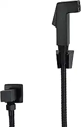 Ducha Higiênica Completa Quadrado Preto Fosco Black Matte GW Comercial