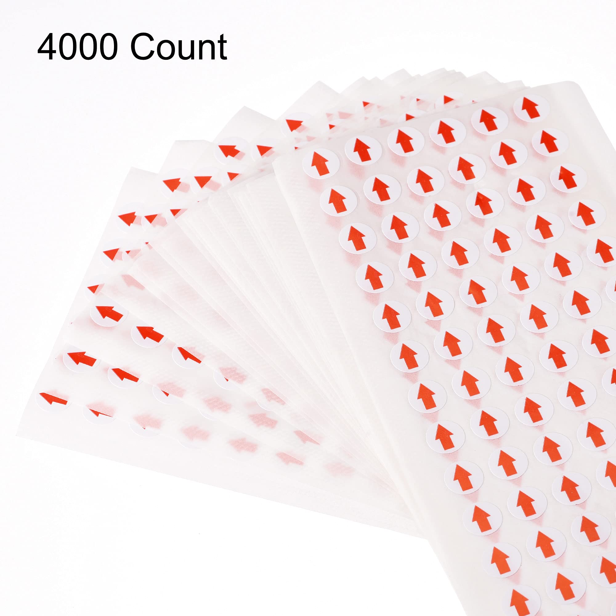 赤い色矢印 10枚セット 新品