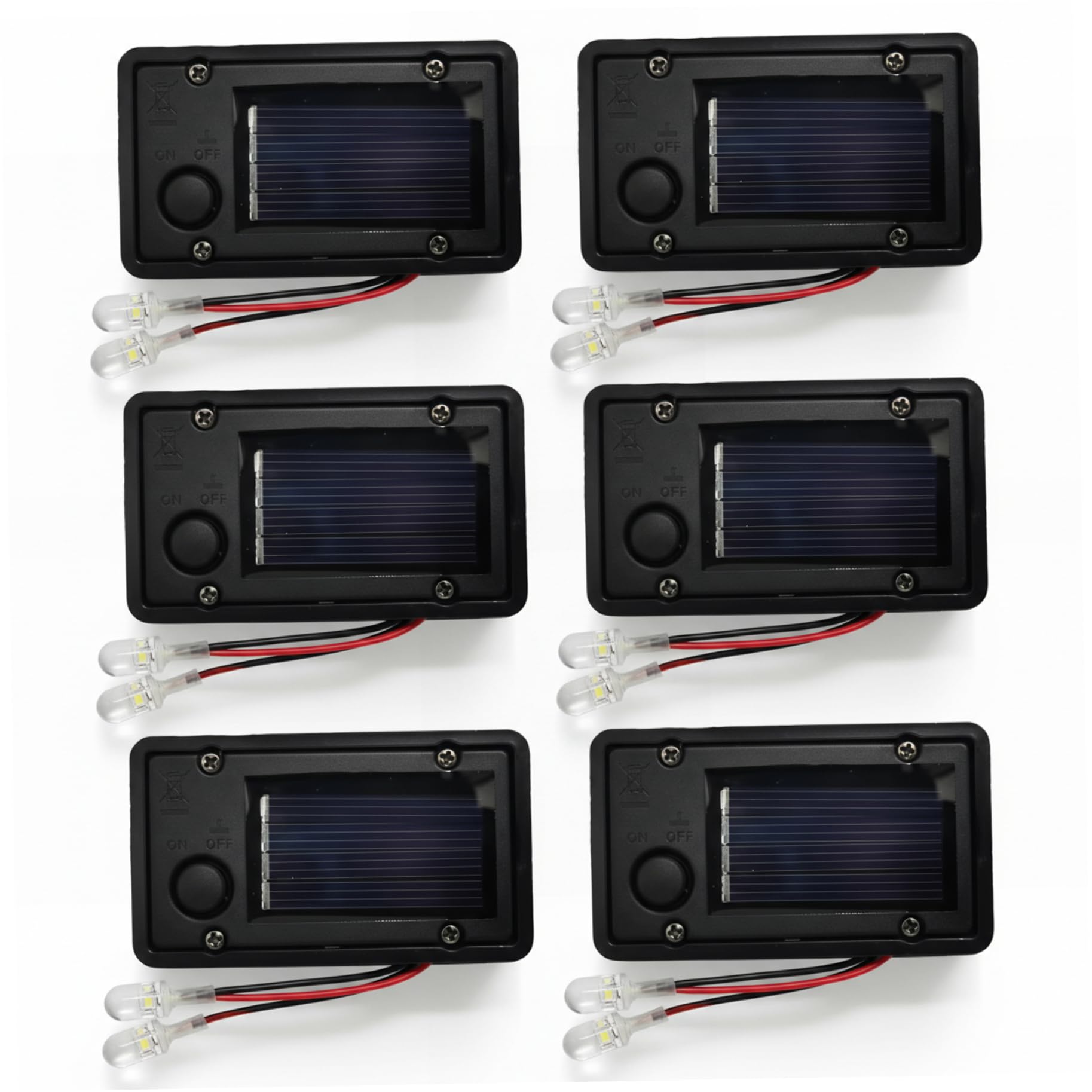 Panneaux solaires de rechange pour réparer les lampes solaires usées de extérieur
