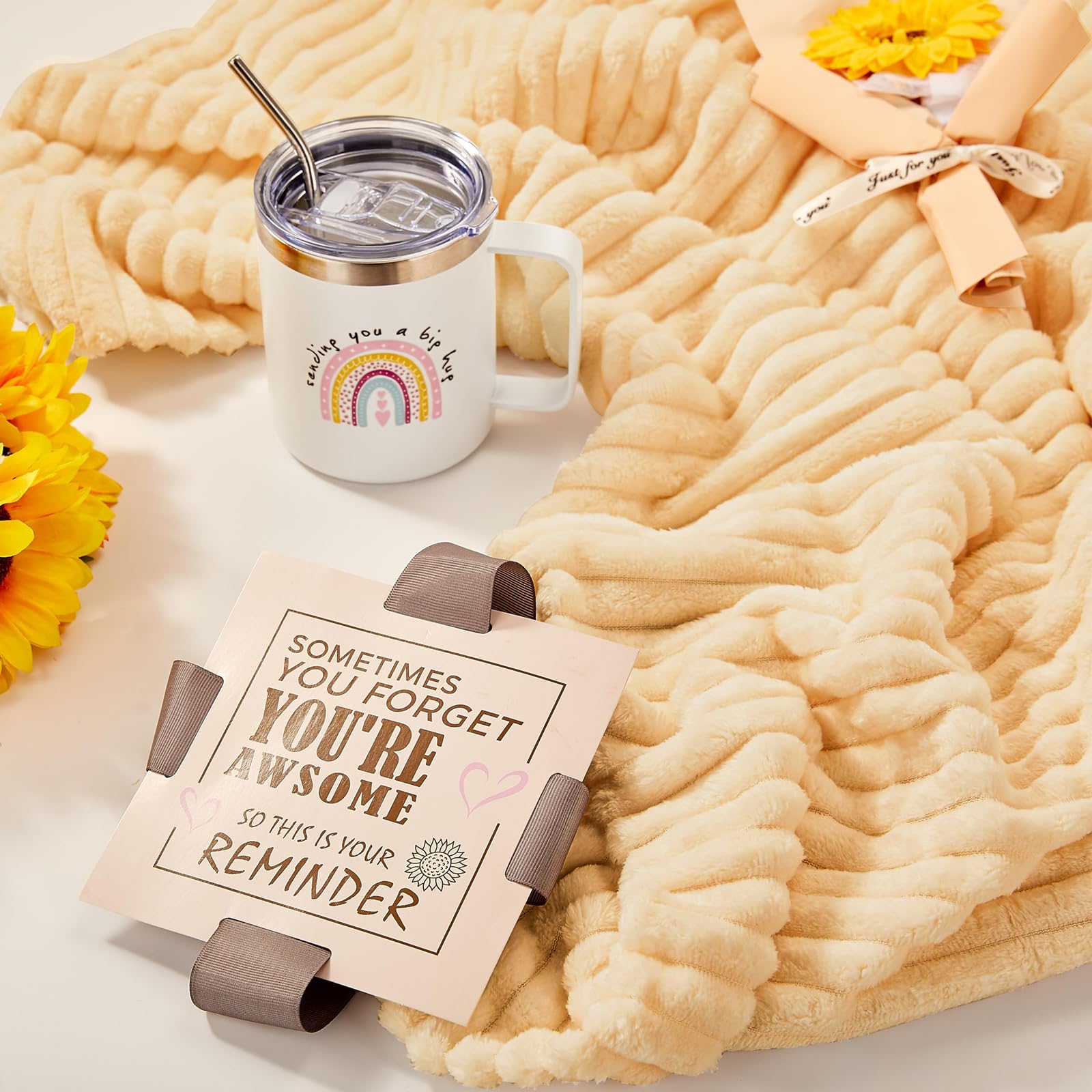 10-Piece Get Well Self-Care Gift Basket for Women