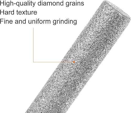 Miniatura 3 de HARFINGTON 12 piezas de afilador de motosierra de diamante de 532 pulgadas de 0.157in de cabeza cilíndrica eléctrica