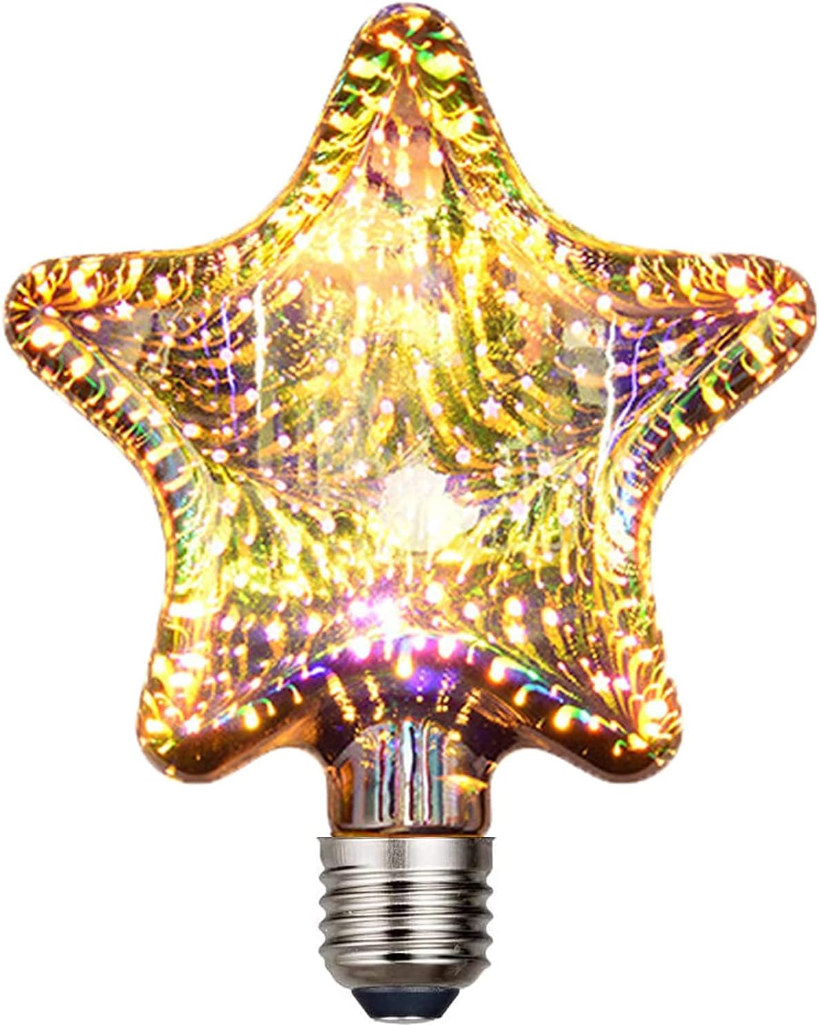 最高の品質 花火電球 4w E26led電球エジソンクラシック3d花火バーカフェ用led