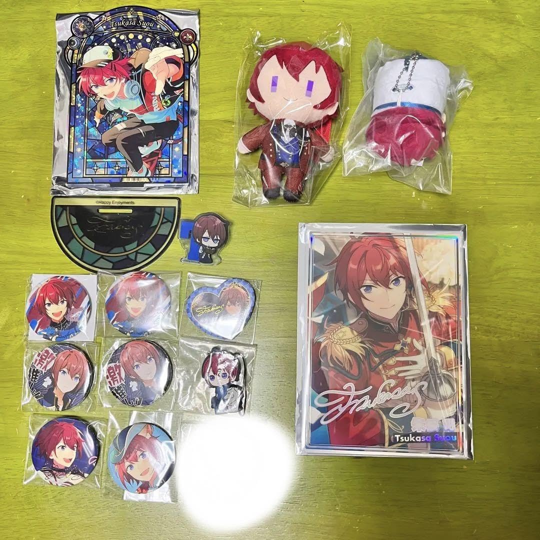 Amazon.co.jp: あんスタ Knights 朱桜司 コスマス 缶バッジ 虹色ポート 