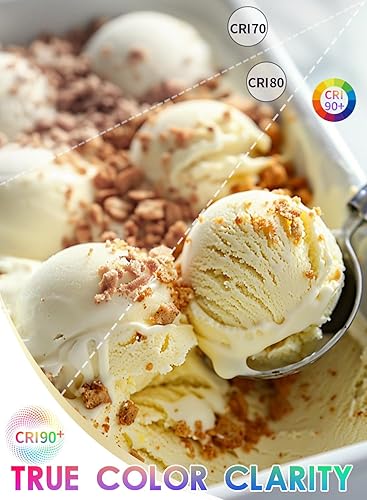 Miniatura 9 de CRLight Bombilla LED Edison regulable de 8 W, equivalente a 800 lúmenes, 3200 K, blanco suave, E26, vintage, transparente, ST64, bombillas LED de