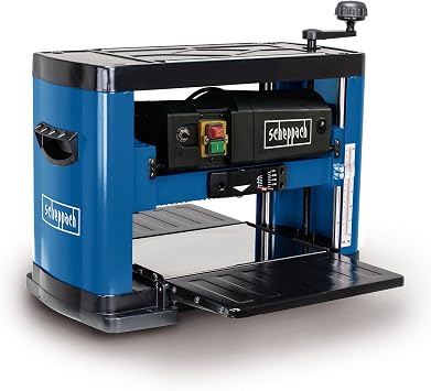 Scheppach Thickness Planer PLM1800 | 1500 W Power | 2 Planer Blades | Speed Planer Shaft 8500 rpm | Passage Height/Width 152 mm / 330 mm | Chip Removal Max. 2.8 mm