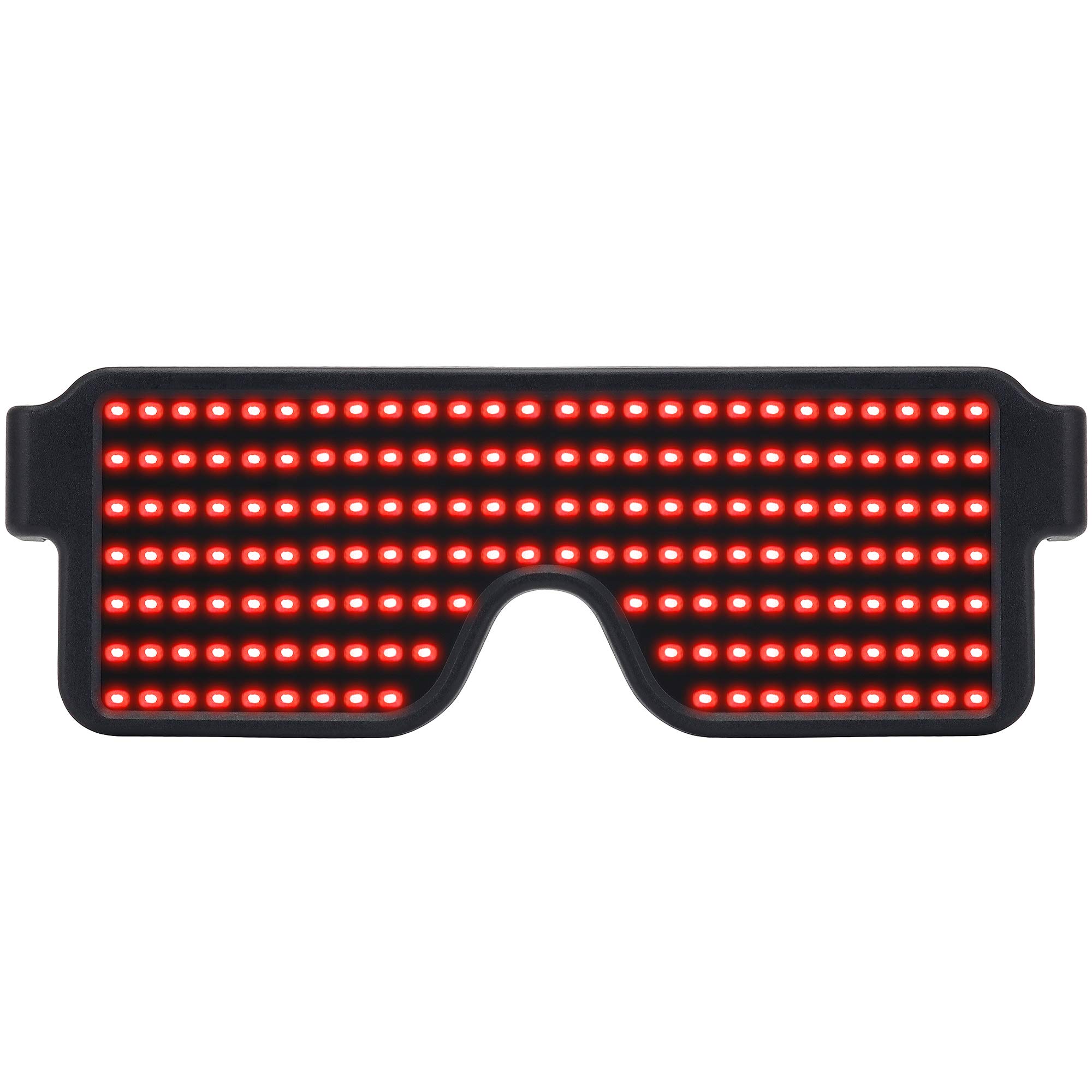 Hetkrishi LED Glasses Light Up Dynamic Party Favor Glasses Festival Christmas USB Rechargeable LED Rave Glowing Flashing Glasses (Multi colour) (B0BTHKGH7N) Amazon Price History, Amazon Price Tracker