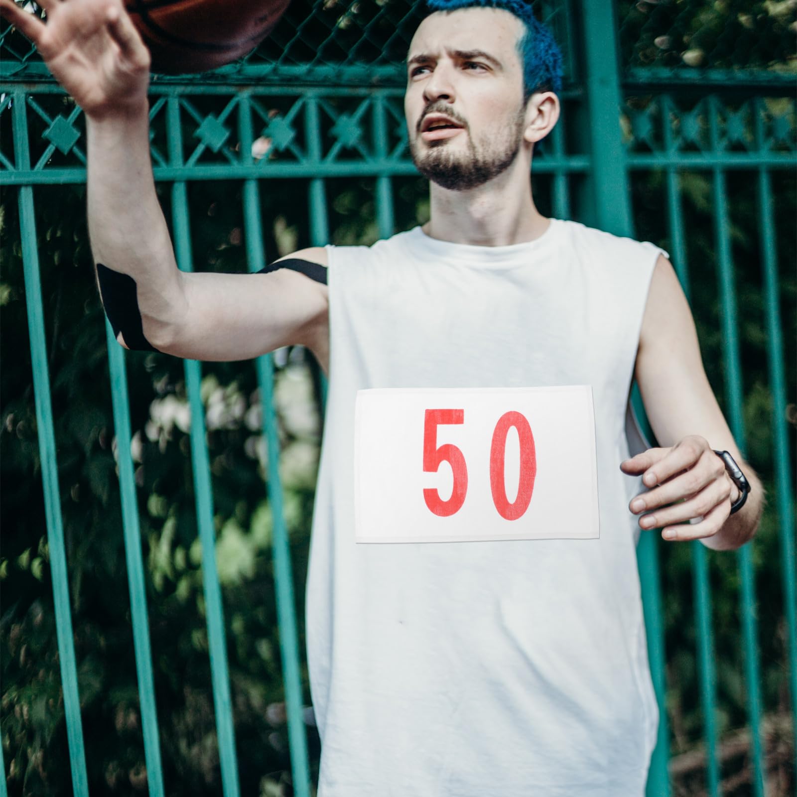 Tofficu Numero Gara per Eventi Sportivi in Poliestere Cotone | Spille in Metallo Incluse, Design Creativo Compatto, Uso per Competizioni e Attività Outdoor