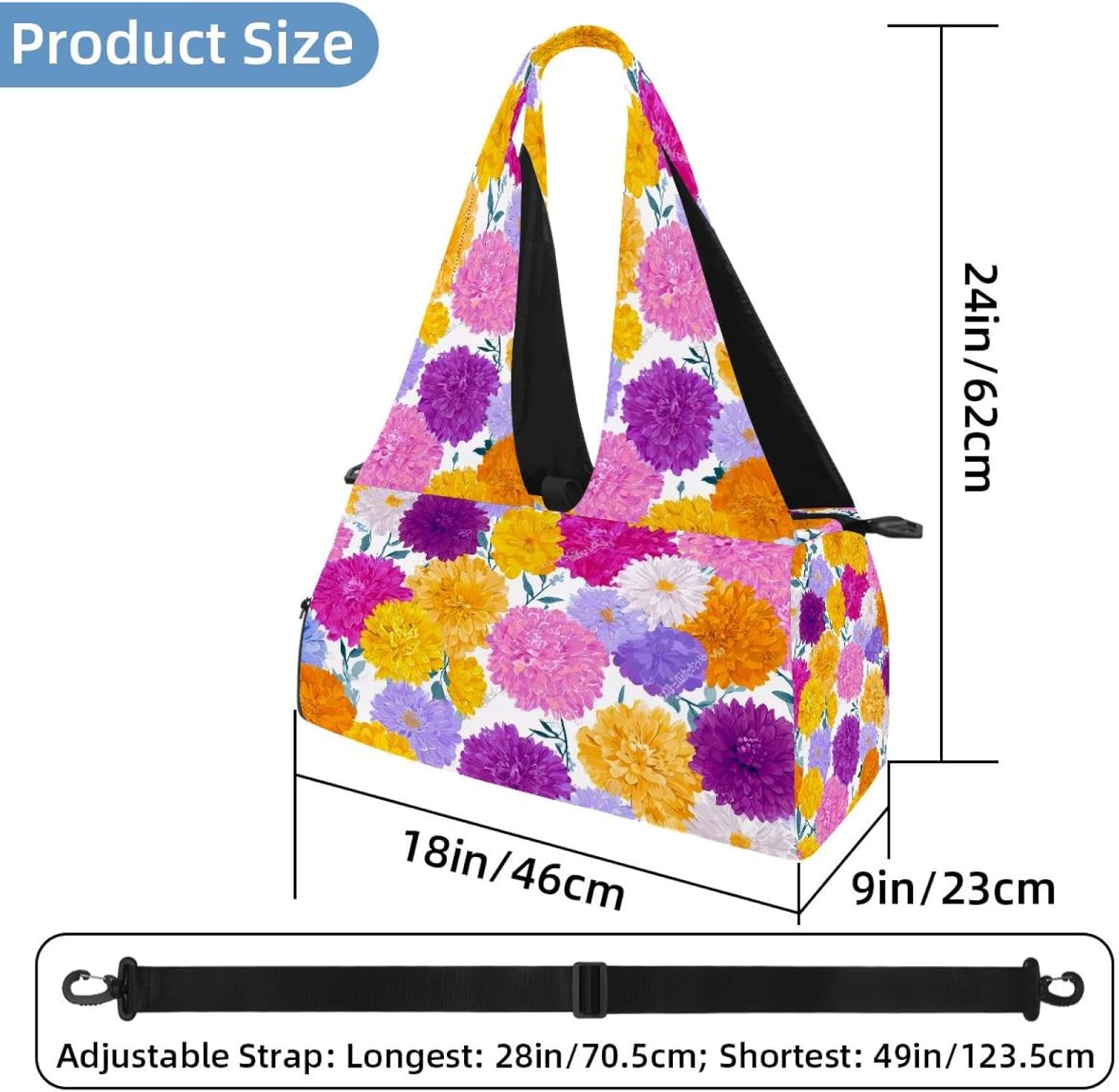 Yoga Mat Bag, Gym Workout Bag with Shoe Compartment, Turtle Pilates Bag for Women, Quick Access Storage Yoga Tote Bag for Sports Travel Office