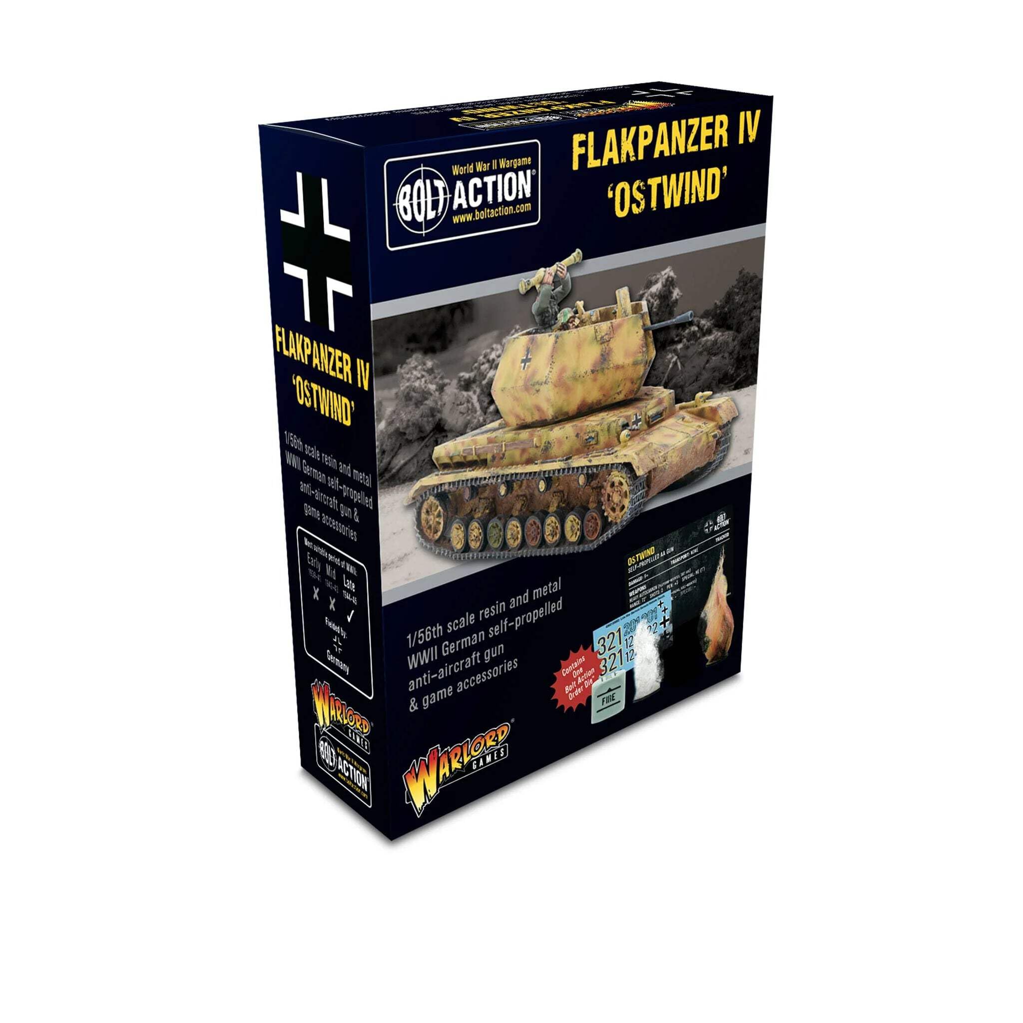 Ostwind Flakpanzer IV Warlord Games char miniature de combat - 5