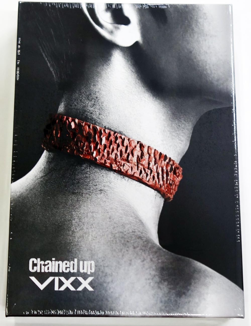 VIXX - Chained Up [Control Ver.] CD + 76p Photobook + Photocard + Tatoo Sticker + Extra Gift Photocards Set