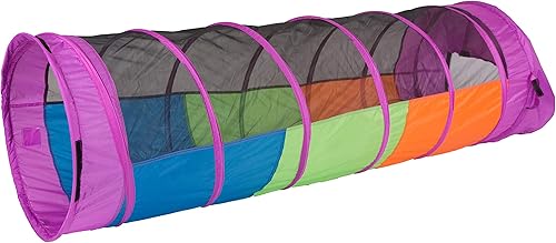 Miniatura 1 de Túnel para gatear de Peek a Boo I see you Multicolor y con malla Longitud 72 pulgadas
