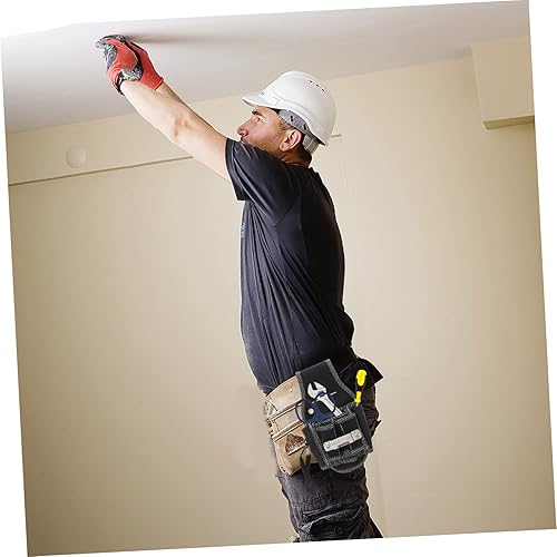 Miniatura 3 de Bolsa de electricista Cinturón de herramientas pequeño Clip ligero para destornillador Alicates Tijeras