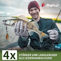 AmzFirst Vágásbiztos Kesztyű 2 Pár - L-es Méret, 5-ös Szintű Védelem, Konyhai, Kerti és Barkács Munkákhoz, Élelmiszerbarát Anyagból, Szürke 8