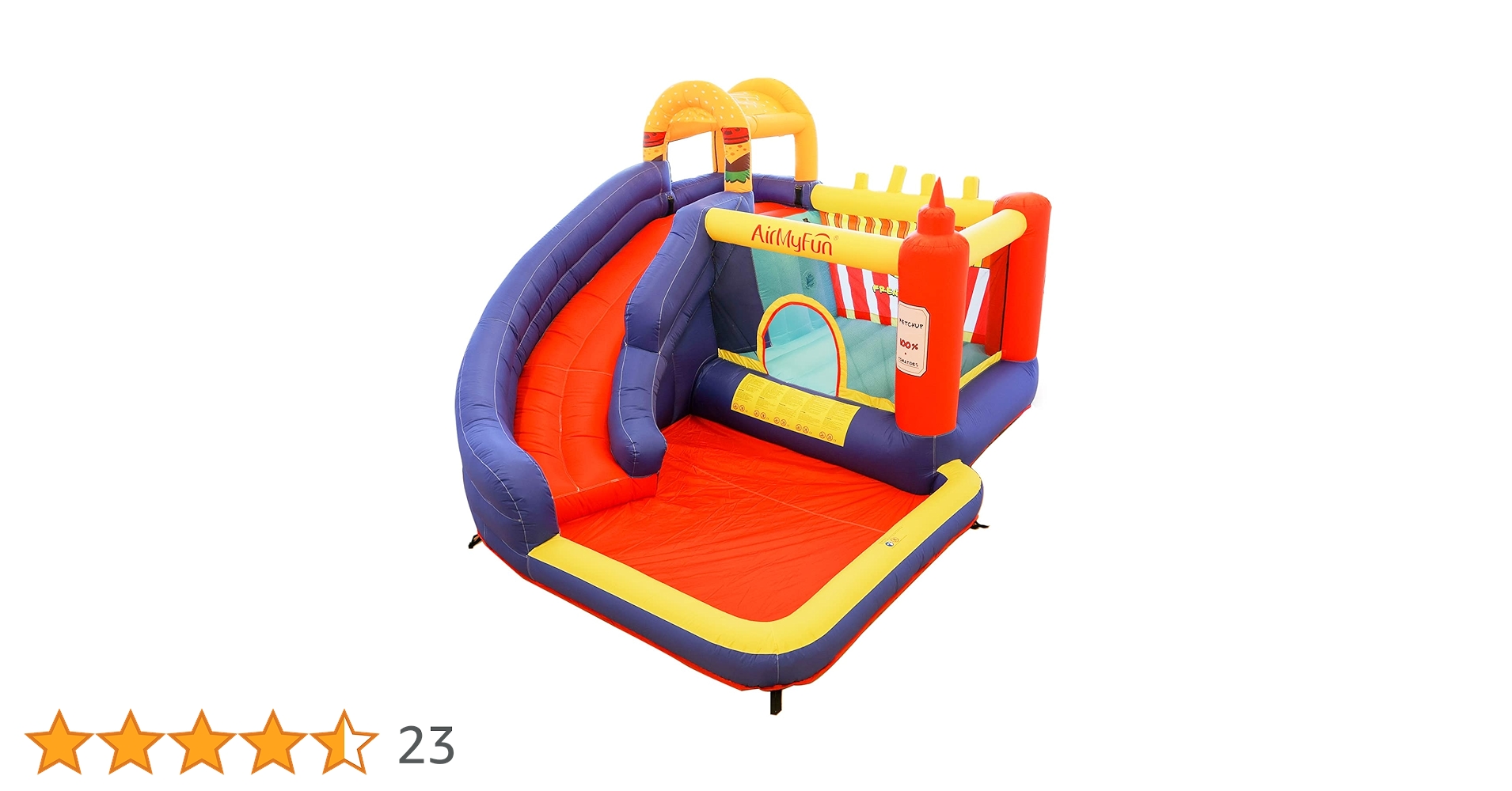 Rocotto トランポリン プール 320×360×220cm Amazon | [乾湿両用/送風機付き] MRG トランポリン プール 320