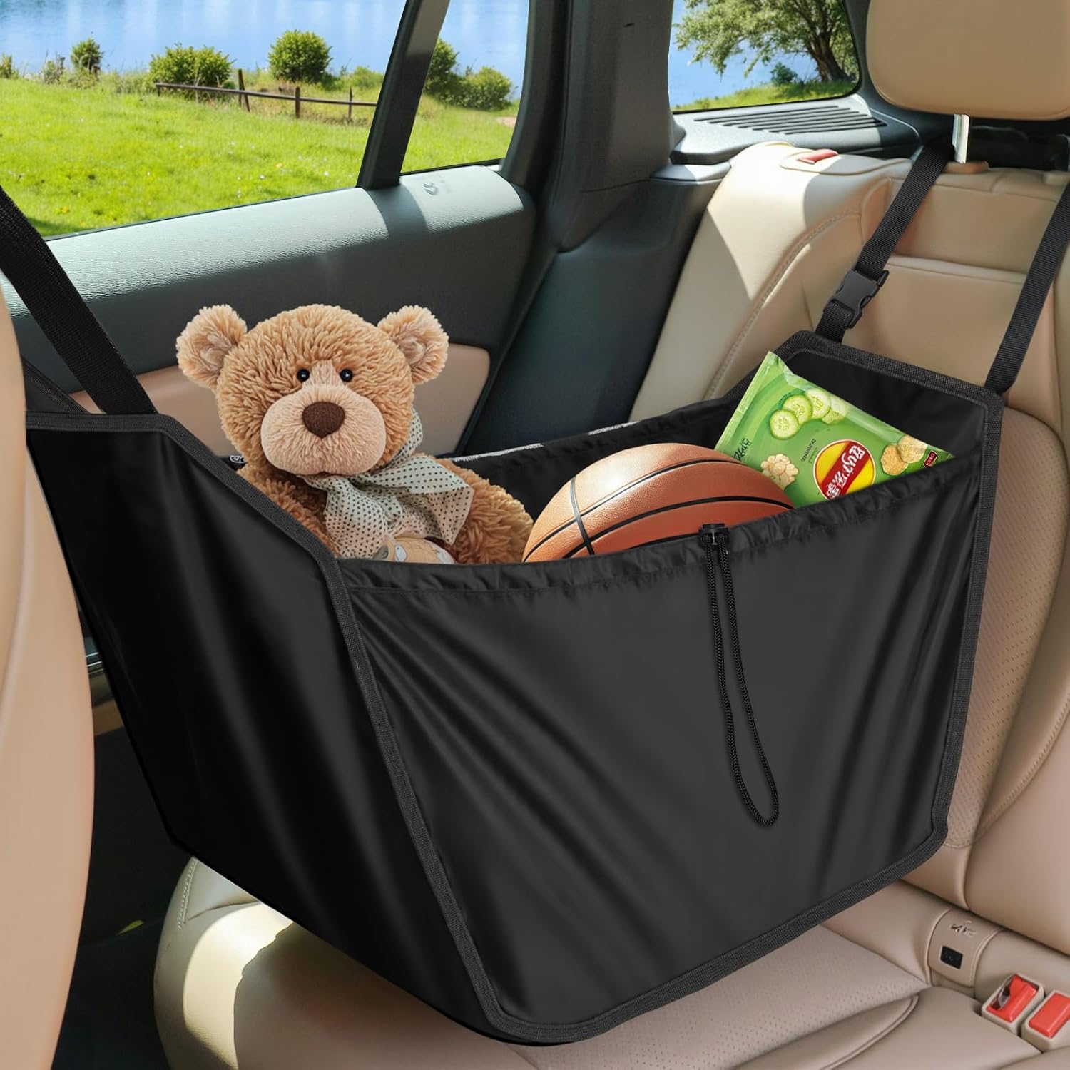 Best Infanzia Car Seat Organizer, Collapsible Hammock Passenger S... 2026