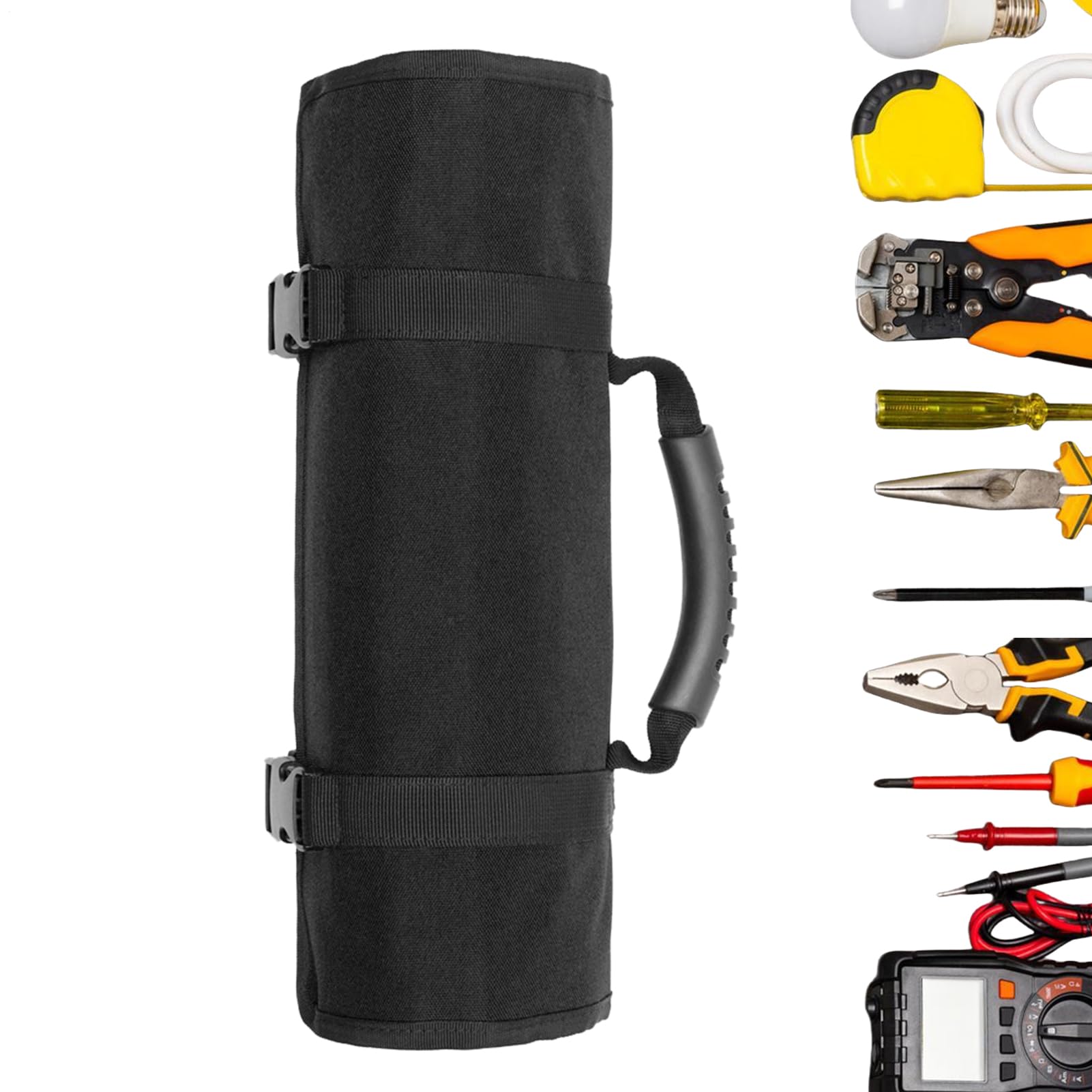 Sac à outils de moto en toile épaisse et imperméable pour réparations