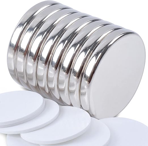 Magneti Al Neodimio ITALFIT 20x1 Mm - 20 Pezzi Con Adesivo 3m G 935658 - Foto 4