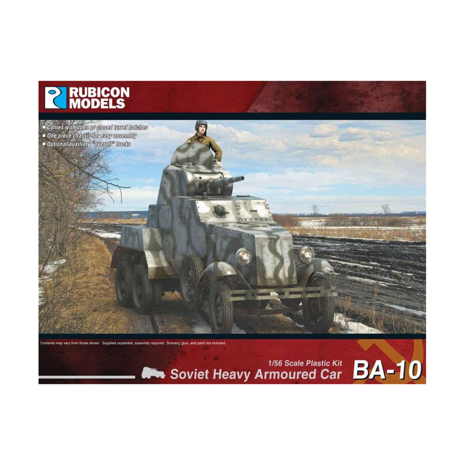Rubicon Models BA-10 Soviet Heavy Armored Car