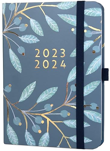 Boxclever Press Everyday Academic Diary 2023-2024 Week to View. Aug'23 - Aug'24. Lightweight Mid Year Diary 2023-2024. Weekly Planner with Dotted Note Pages. 23/24 Diary &amp; Notebook in One (Leaves)