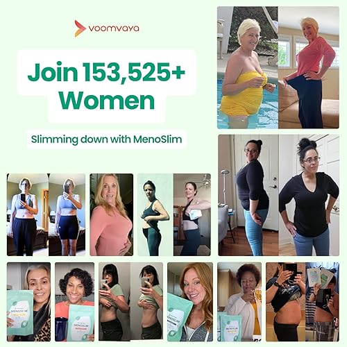 Miniatura 2 de VoomVaya MenoSlim - Suplemento de peso para la menopausia para mujeres té de hierbas con roooibos cardamomo cohosh negro regaliz para sofocos