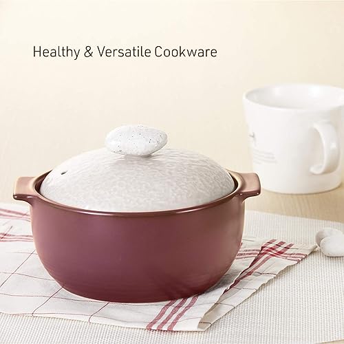 Miniatura 6 de Estufa de cerámica Neoflam Kiesel 1QT, utensilios de cocina, Kiesel, M, Lila