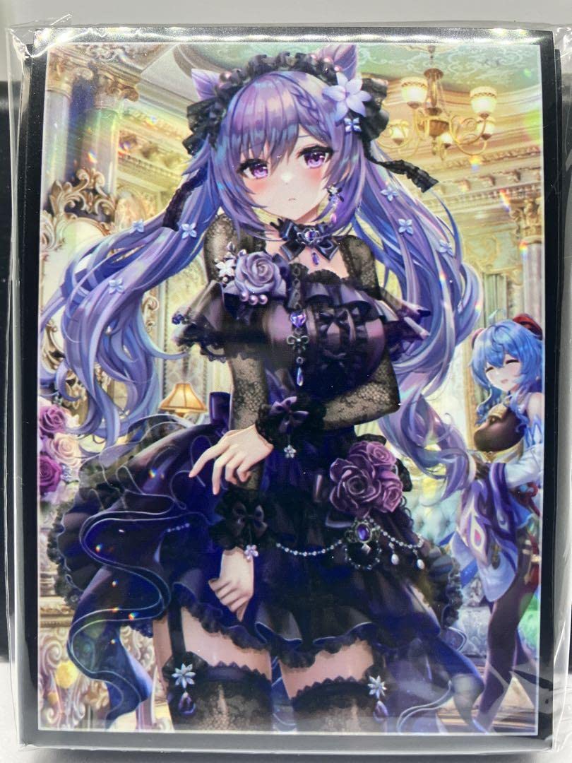 原神　刻晴　スリーブ Amazon.co.jp: カード スリーブ 60枚入り 原神 刻晴 : 文房具