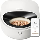 Automatic Cat Feeder Wet Food Refrigerated New Upgraded APP Control,3 Days Freshness 3 Meals,Semiconductor Cooling&Quick Chills Wet Food Dispenser,Polar WiFi Timed Auto Pet Feeder for Cat Dog