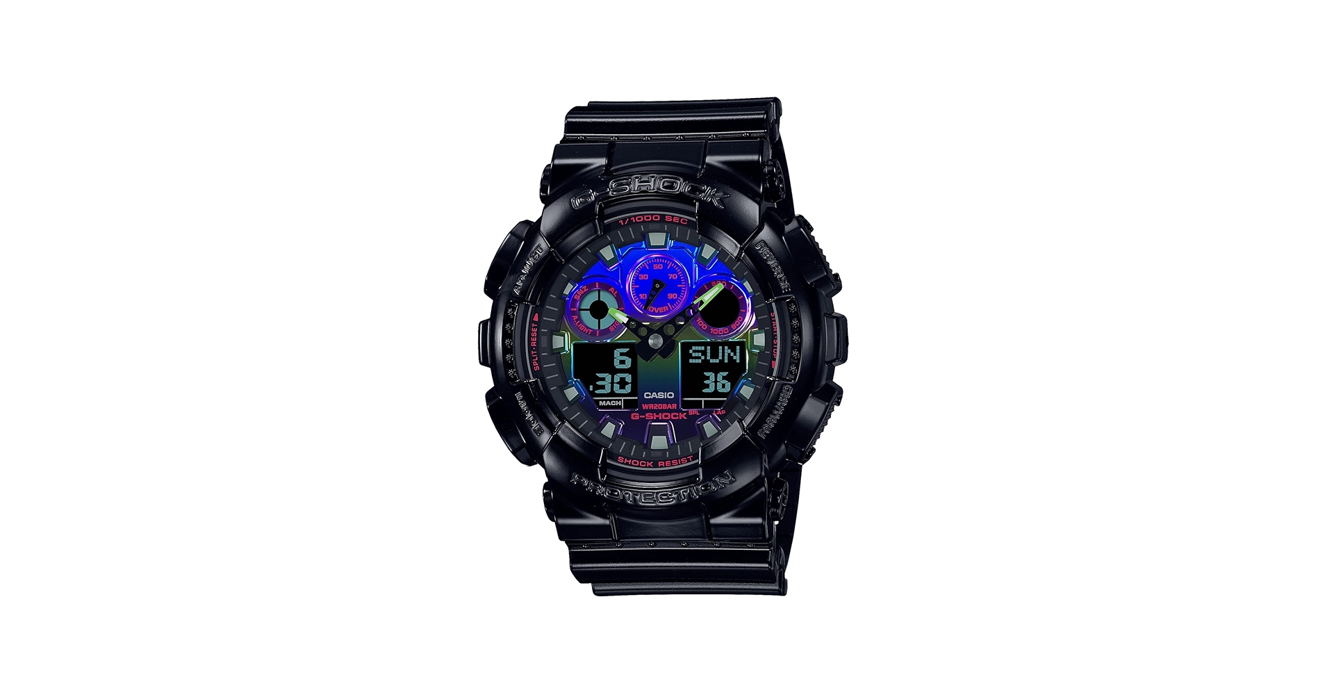 Amazon.com: CASIO G-Shock GA-100RGB-1AJF [G-Shock Virtual