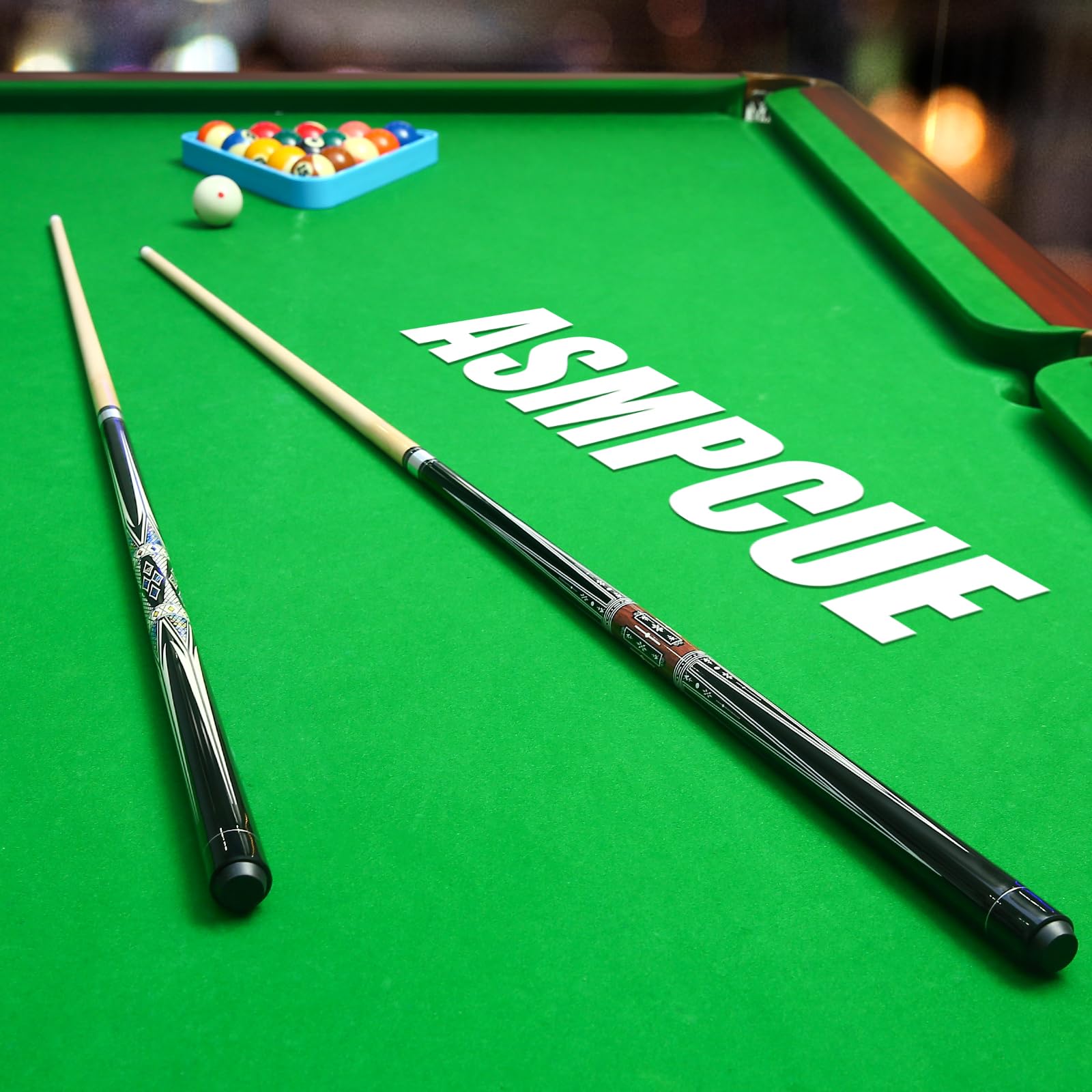 ASMPCUE Pool keu, 13 mm biljartkeu hardwood Pool Cue 13 mm punten voor ASMPCUE Pool keu, 13 mm biljartkeu hardwood Pool Cue 13 mm punten voor
