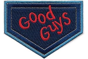 Good Guys Patch, the Ultimate Chucky Costume Accessory: 3.5 Inch Hook & Loop Patch