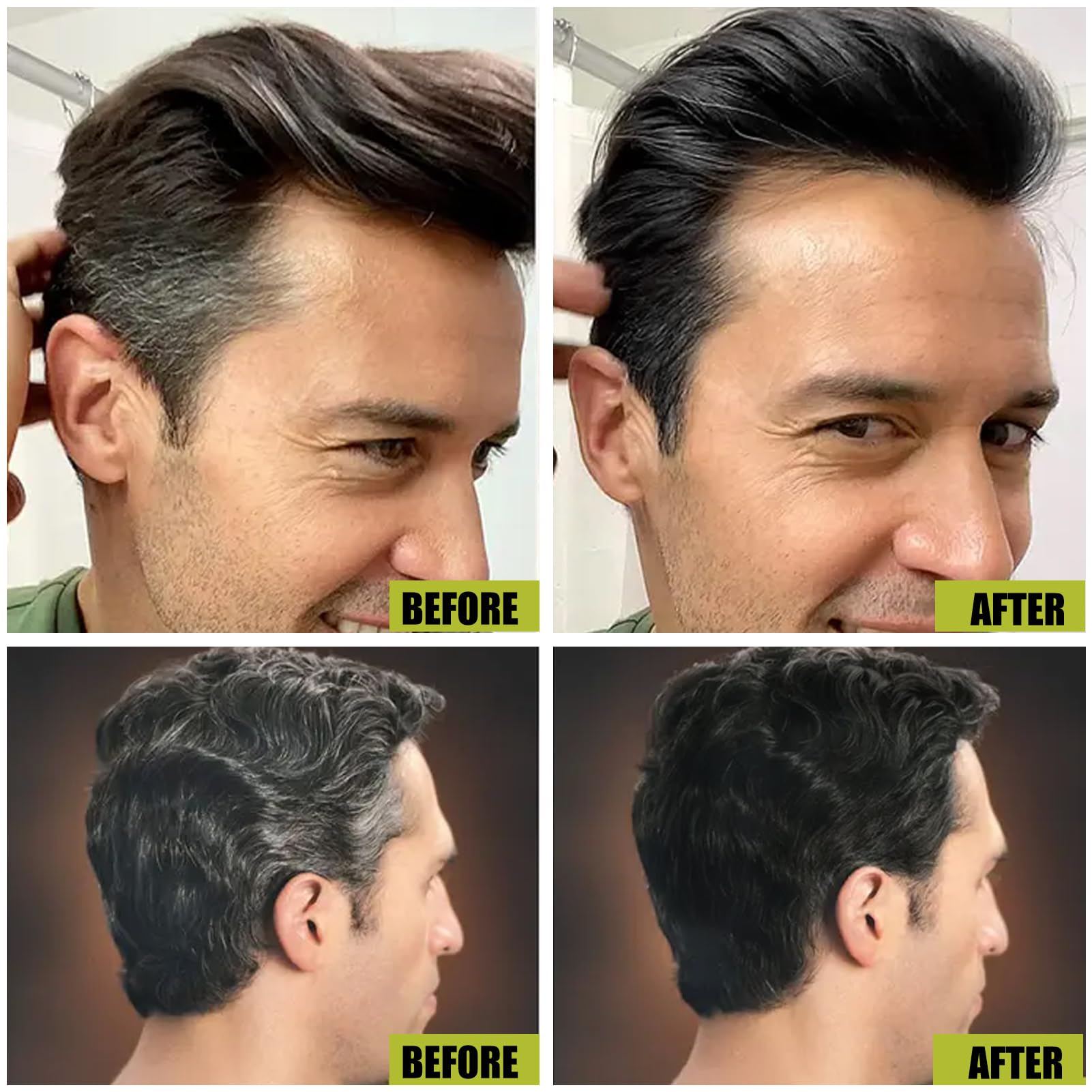 Permanent Hair Color, Permanent Black Hair Dye ?7.1 Ounce? 100% Grey Coverage, Ammonia Free, Vegan, Cruelty Free | Anti-Aging Haircolor | Biotin for Thicker, Fuller Hair (Black, 200ML)