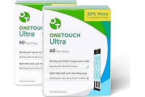 OneTouch Ultra Blood Glucose Test Strips: Accurate and Reliable Diabetes Management