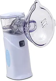 Medicate Inalador Rede Vibratória Mesh Colors Azul Md4400Azc Azul E Branco