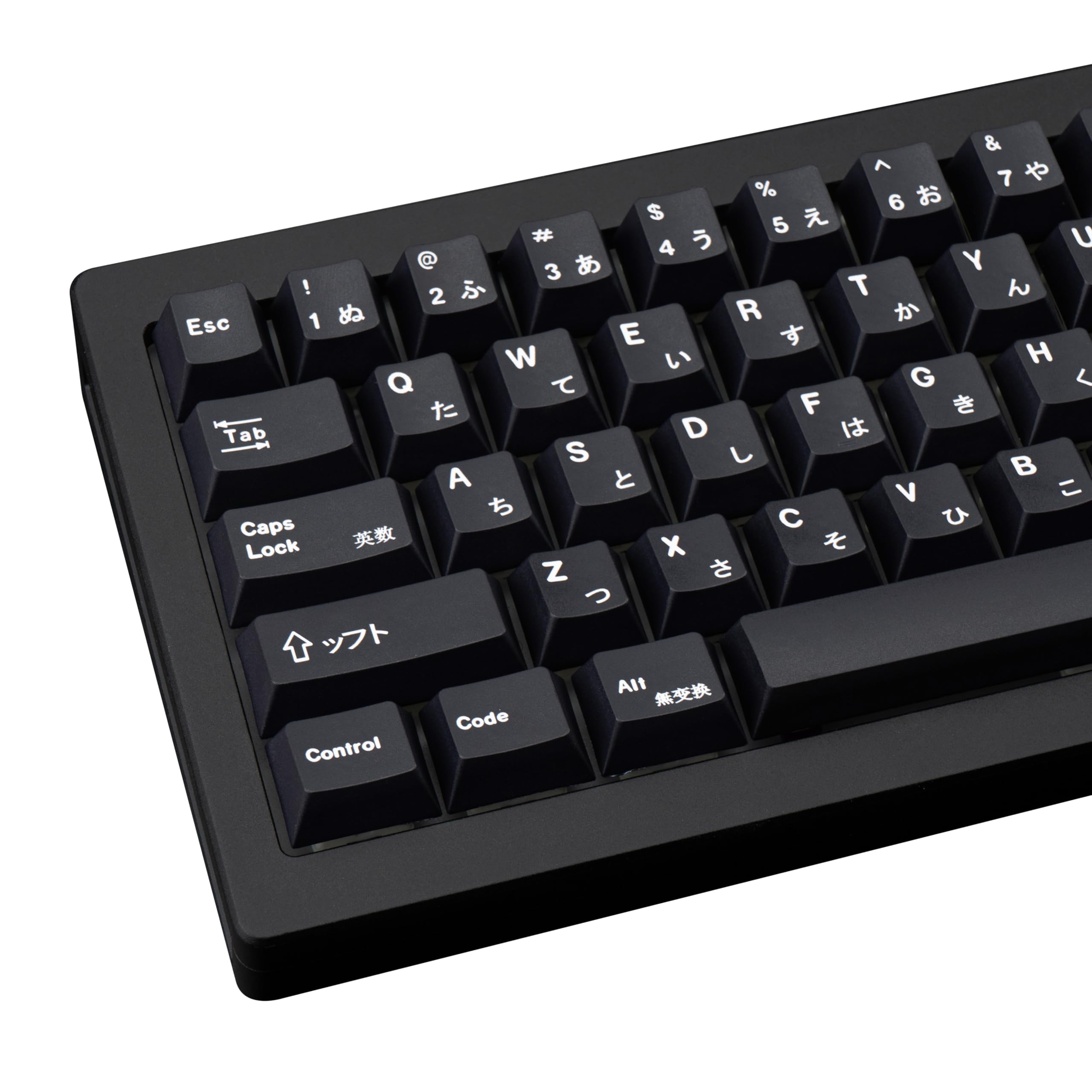 JOLINTAL 130 Keys Black Japanese Keycaps, Minimalist Style PBT Keycap, Dye Sublimation Cherry Profile Keycaps Set Fit for 61/64/87/104/108 Cherry