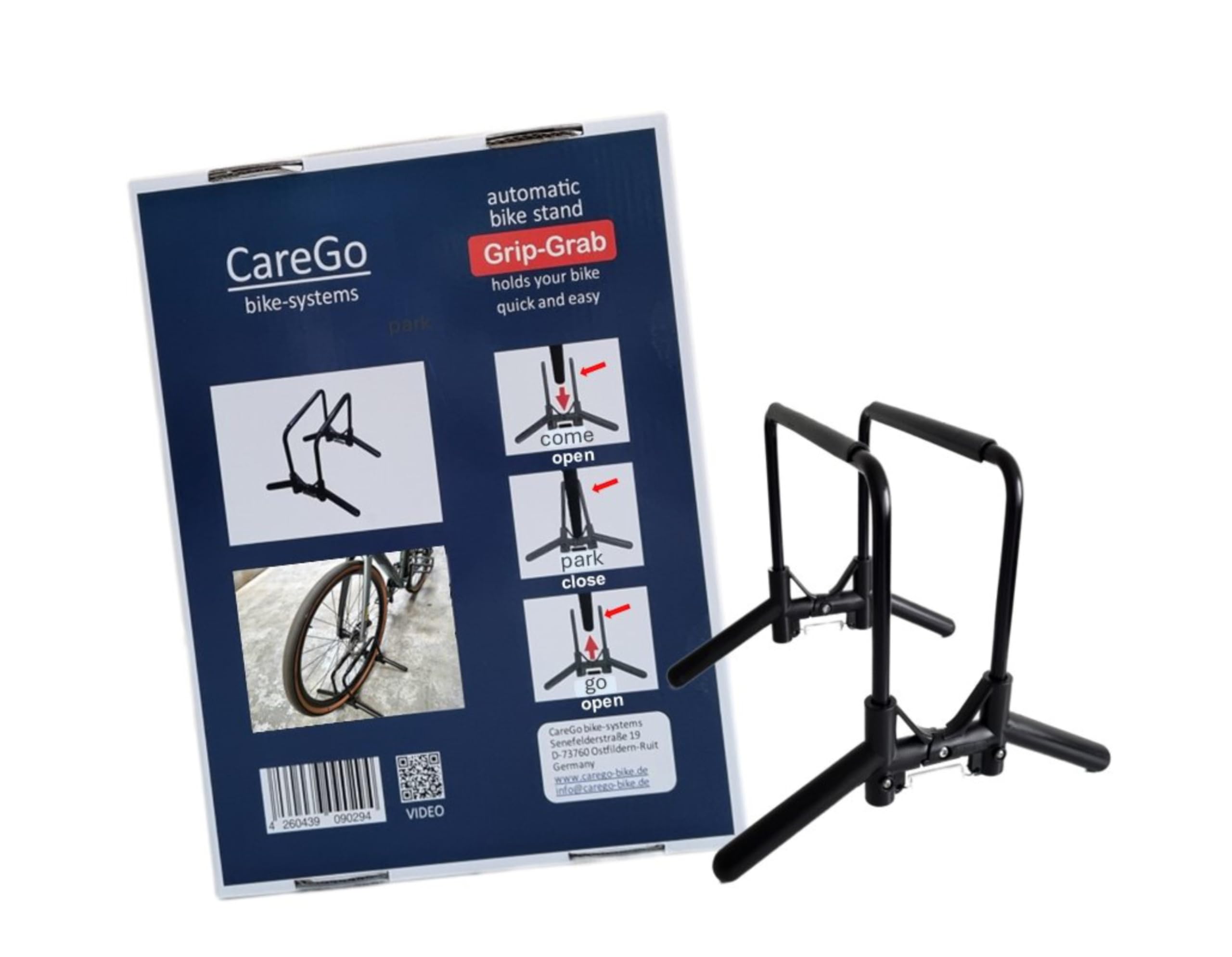 CareGo Fahrradständer Boden
