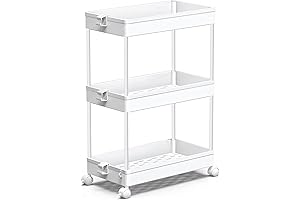 Rolling Storage Cart: Dorm Room Oasis