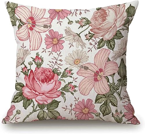 Miniatura 9 de Funda de almohada floral, flor de loto blanco mágico sobre fondo negro, decoración de sofá o dormitorio, fundas de almohada de arpillera para