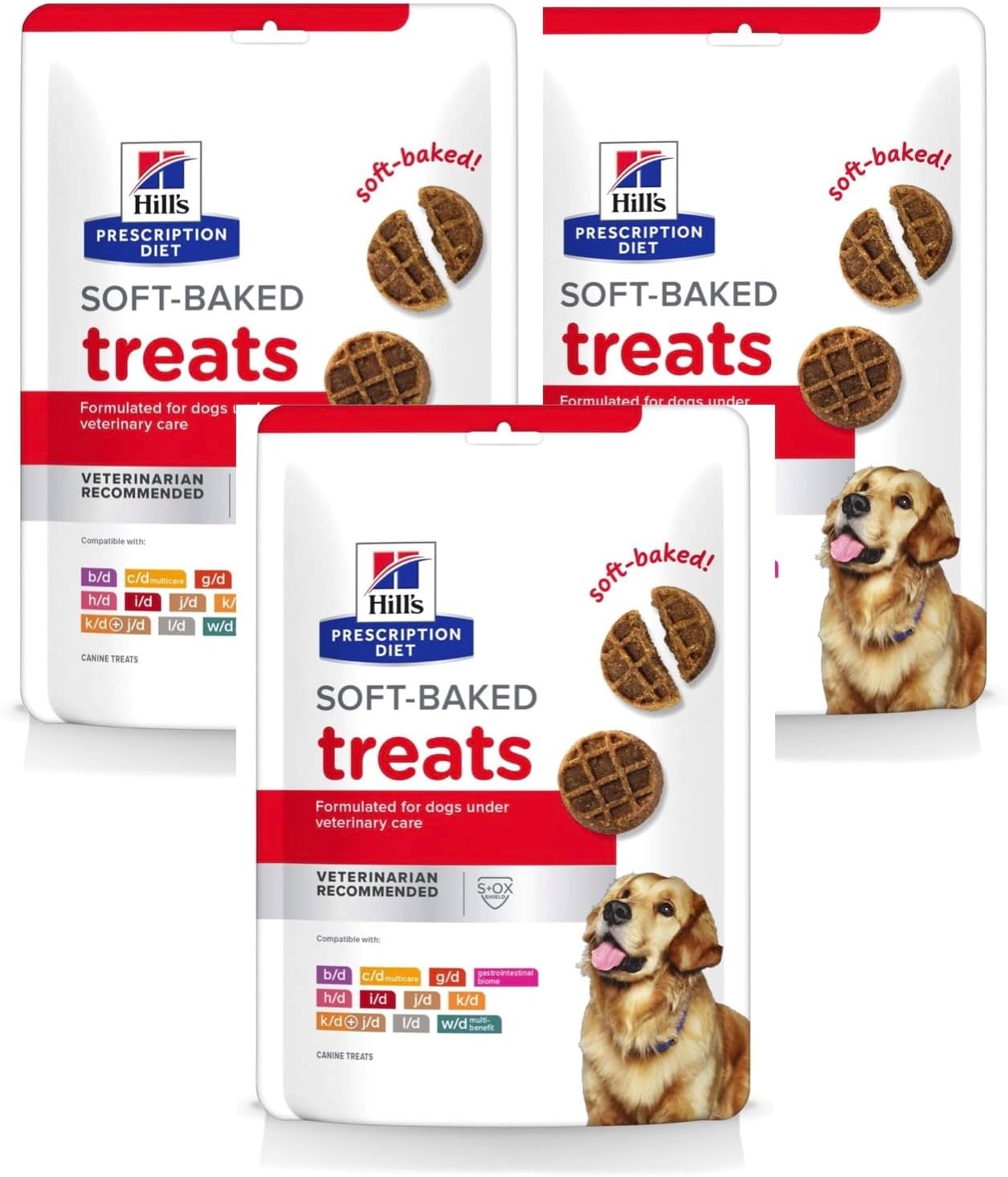 Hill's Soft Baked Soft & Chewy Dog Treats, 12 oz Bag (3