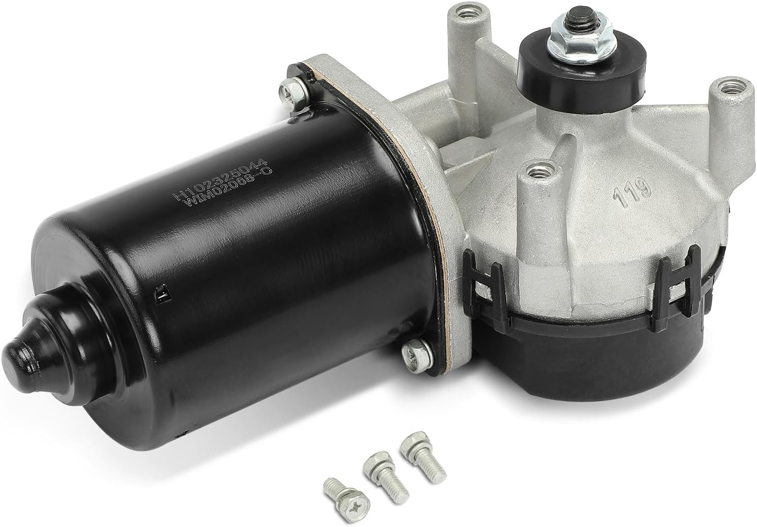 A-Premium Front Windshield Wiper Motor Compatible with Ford Expedition 2007 Sport Utility, F-250/F-350/F-450/F-550 Super Duty 2008-2010 Pickup, F650/F750 2008-2011 Base Straight Truck, 4+8 Pins