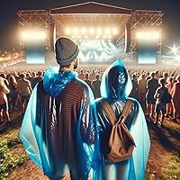 Vista 7 de Hagon PRO Disposable Rain Ponchos for Adults (5 Pack)