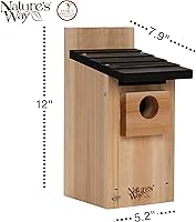 Vista 2 de Wild Wings WWCH3 Cedro Blue Bird Box House
