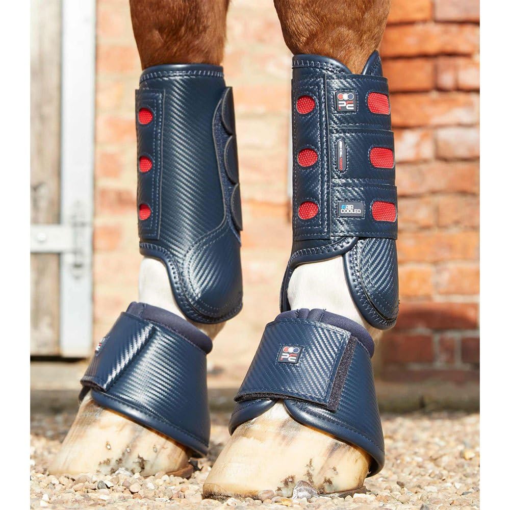 Premier Equine Botas Delanteras para Caballos Carbon Tech Air Cooled