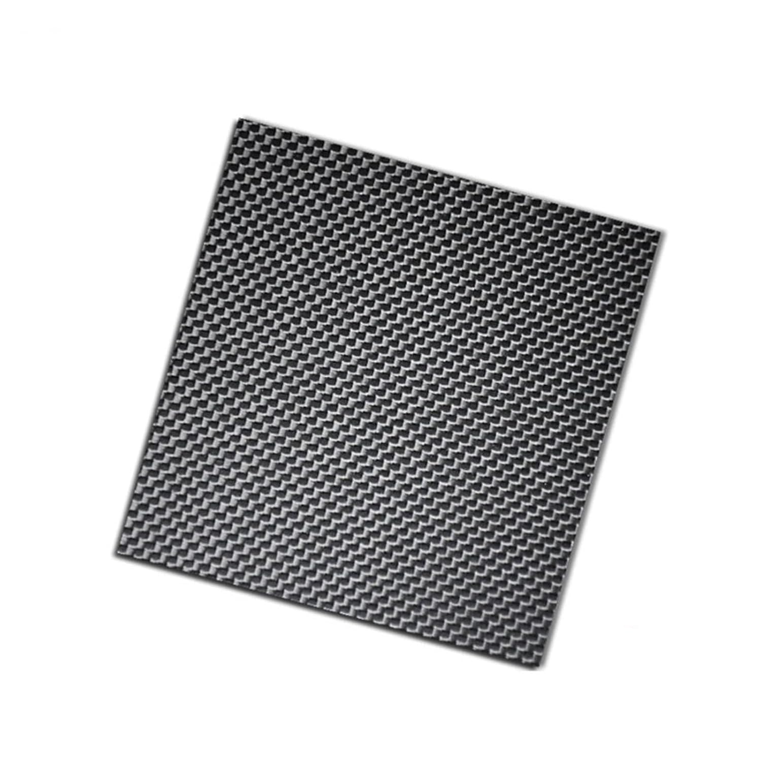 1PC 500x600mm Full 3K Carbon Fiber Plate Sheet Board Panel Thickness 0.25 .5 1. 2. 3mm for RC(1.5mm Twill Glossy)