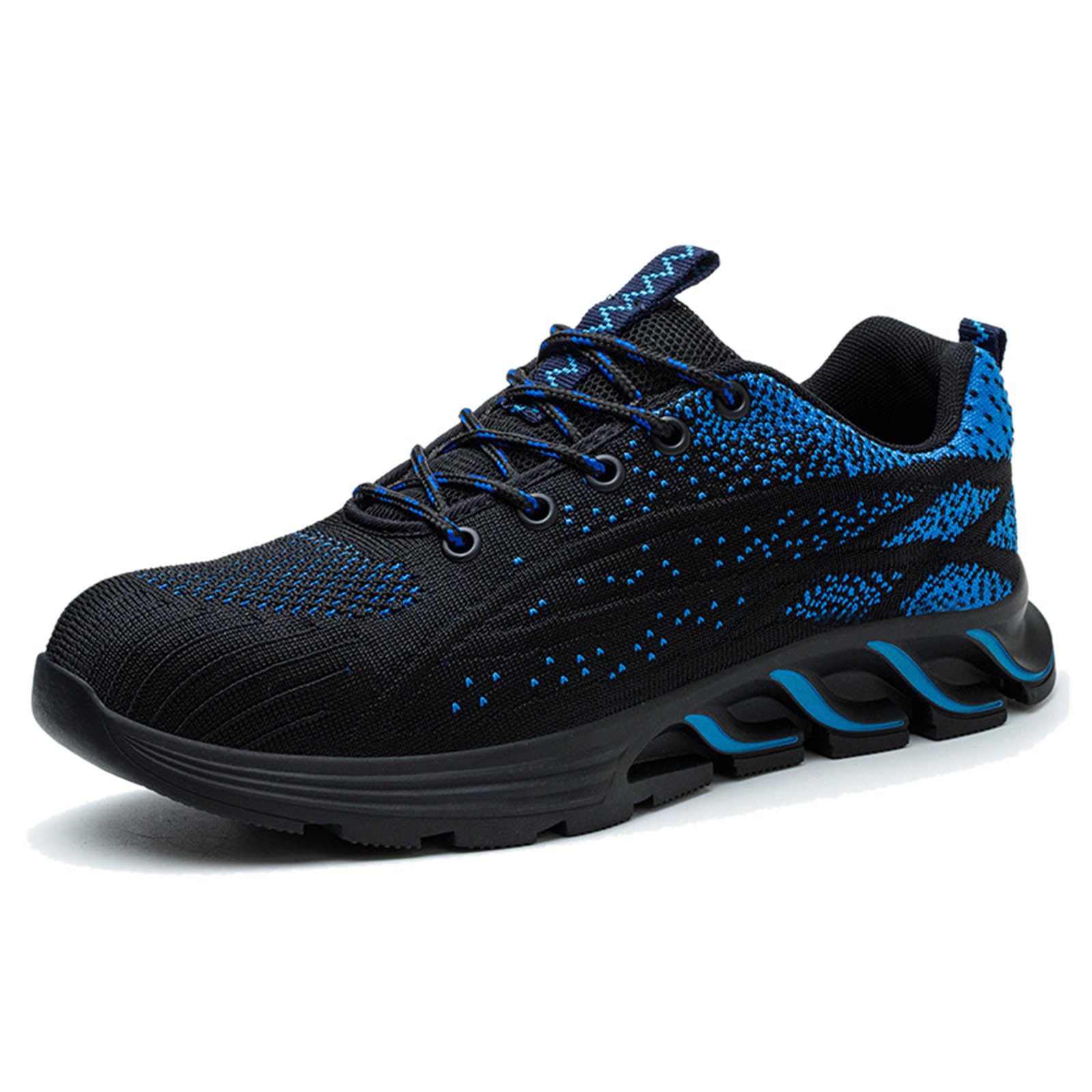 Chaussures Marche pour Hommes 2026 Orthopédiques Maille Tissée Lacets Chaussure Velo Route Nylon Antidérapantes Large D'équitation sur Montagne Baskets